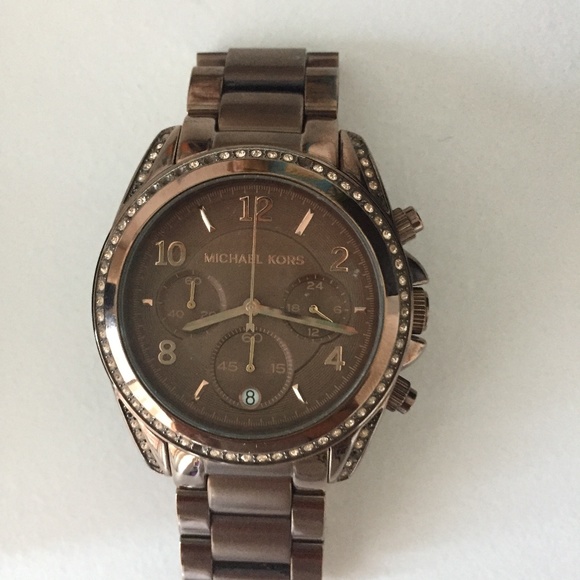 mk bronze watch